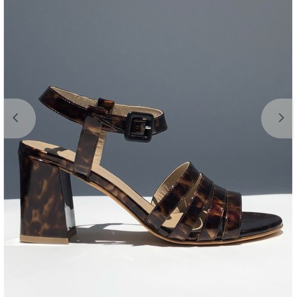 Maryam Nassir Zadeh Palma Sandal in tortoise 37.5